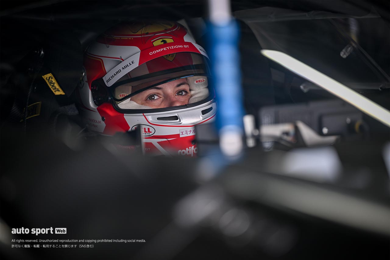 2024GTE特別スポーツ走行　PONOS RACINGのリル・ワドゥ