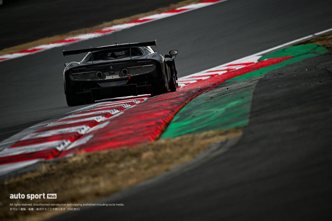 2024GTE特別スポーツ走行　PONOS RACINGの45号車フェラーリ296 GT3