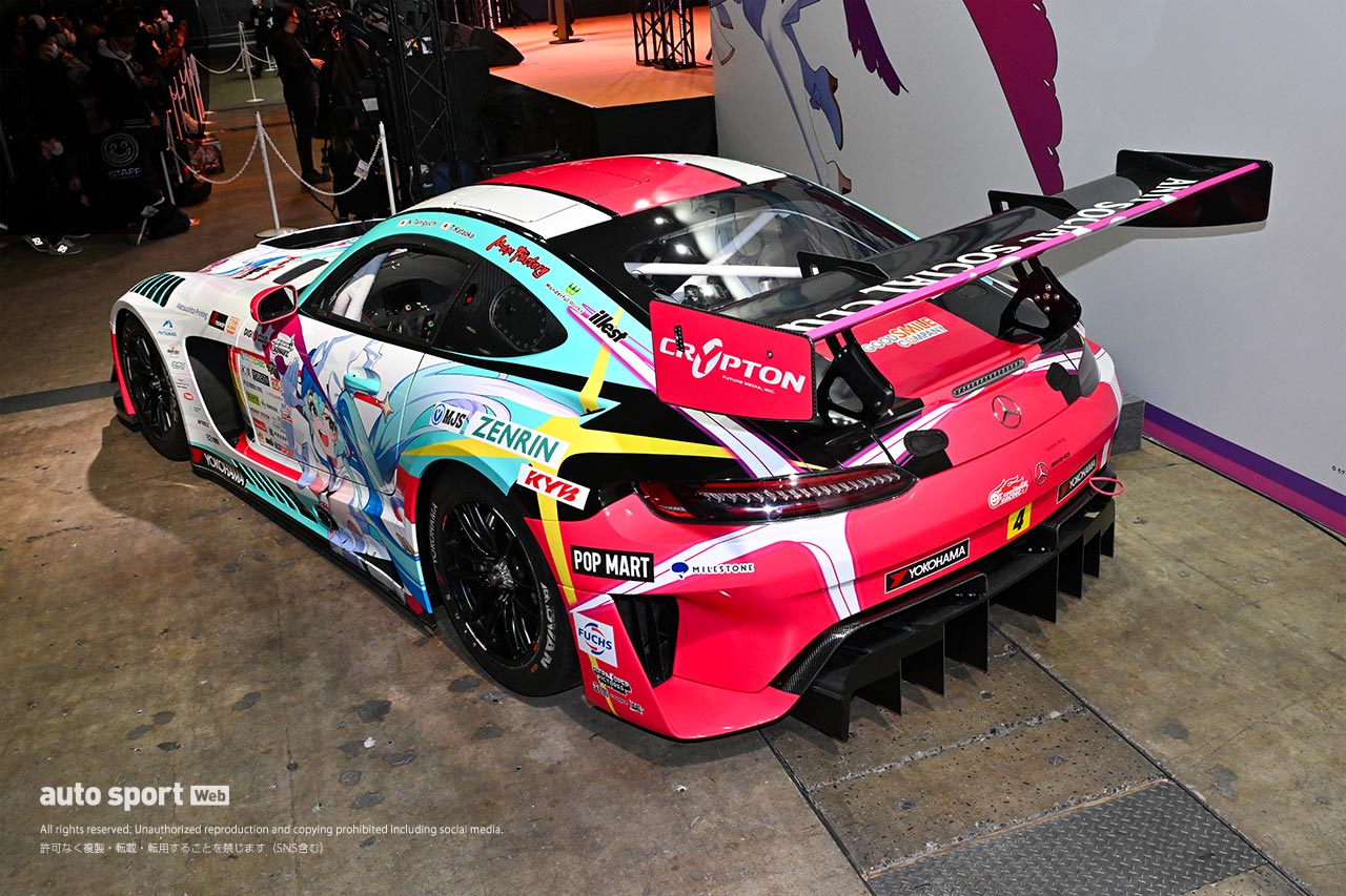 2024年バージョンのグッドスマイル 初音ミク AMGのカラーリング