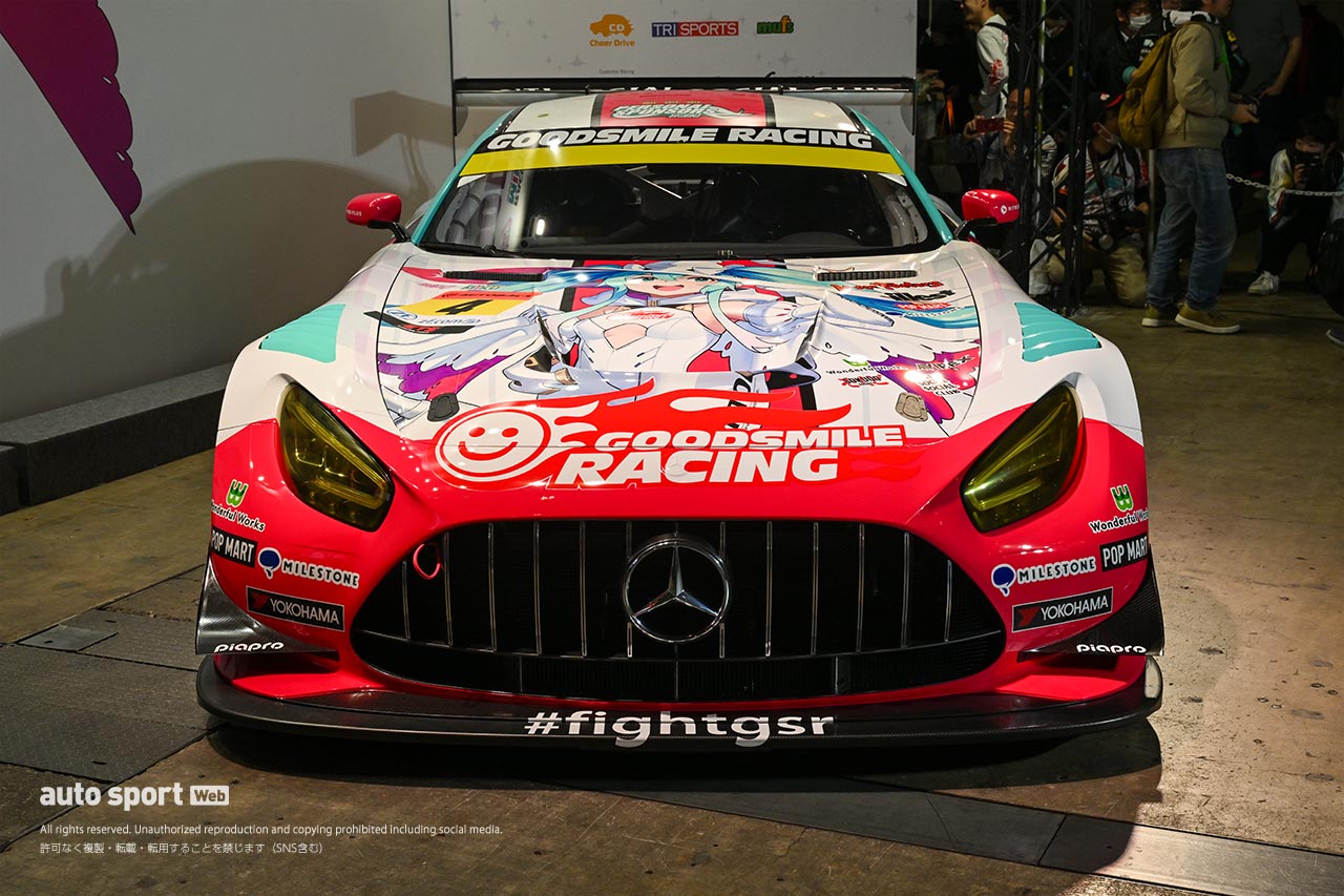 2024年バージョンのグッドスマイル 初音ミク AMGのカラーリング