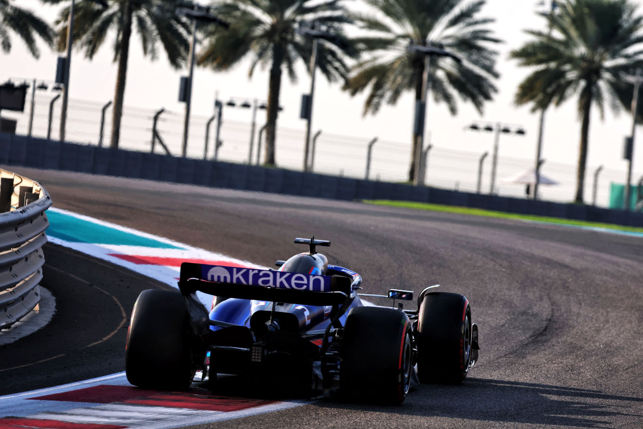 ローガン・サージェント（ウイリアムズ）　2023年F1ポストシーズンテスト