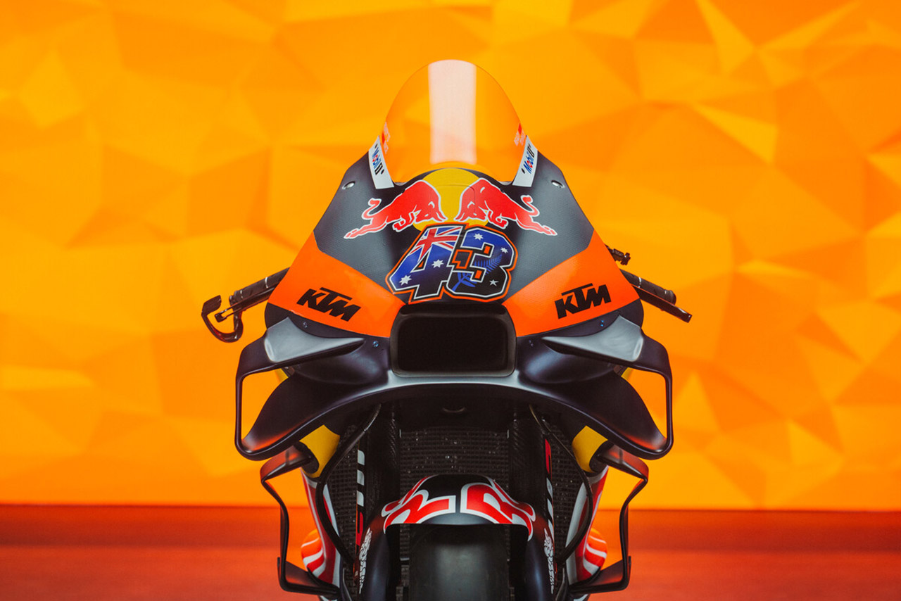 レッドブルKTMファクトリー・レーシングが2024年に使用するKTM・RC16
