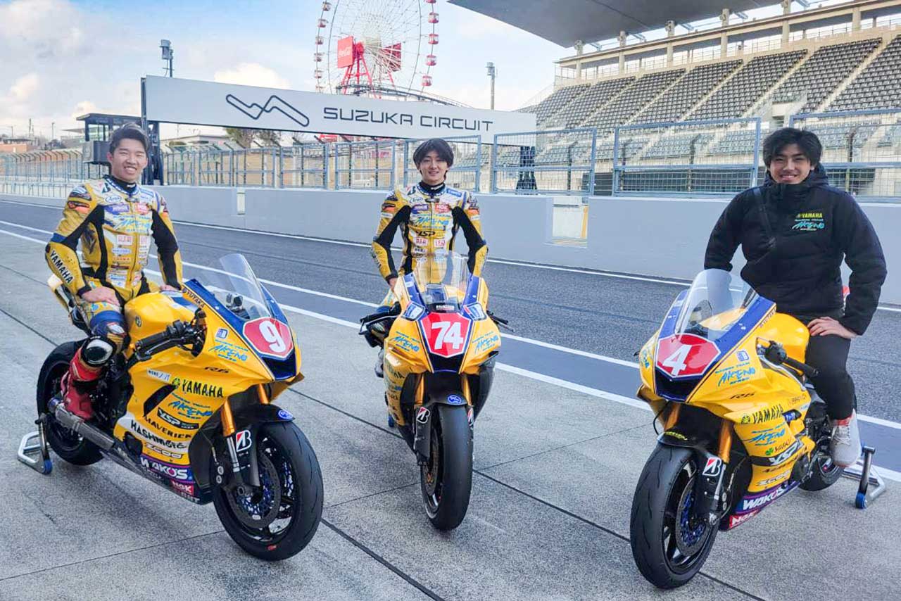 2024全日本ロード：伊達悠太、井手翔太、堀井颯太（AKENO SPEED）