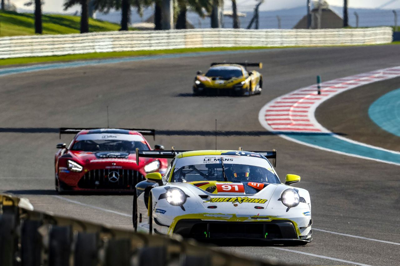 GTクラスのシリーズタイトルを獲得したピュア・レクシングの91号車ポルシェ911 GT3 R