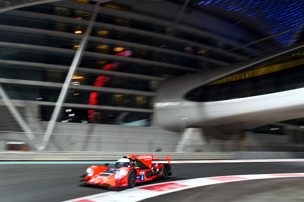 第4戦アブダビ4時間で優勝した4号車オレカ07・ギブソン（クラウドストライク・レーシング・バイ・APR）