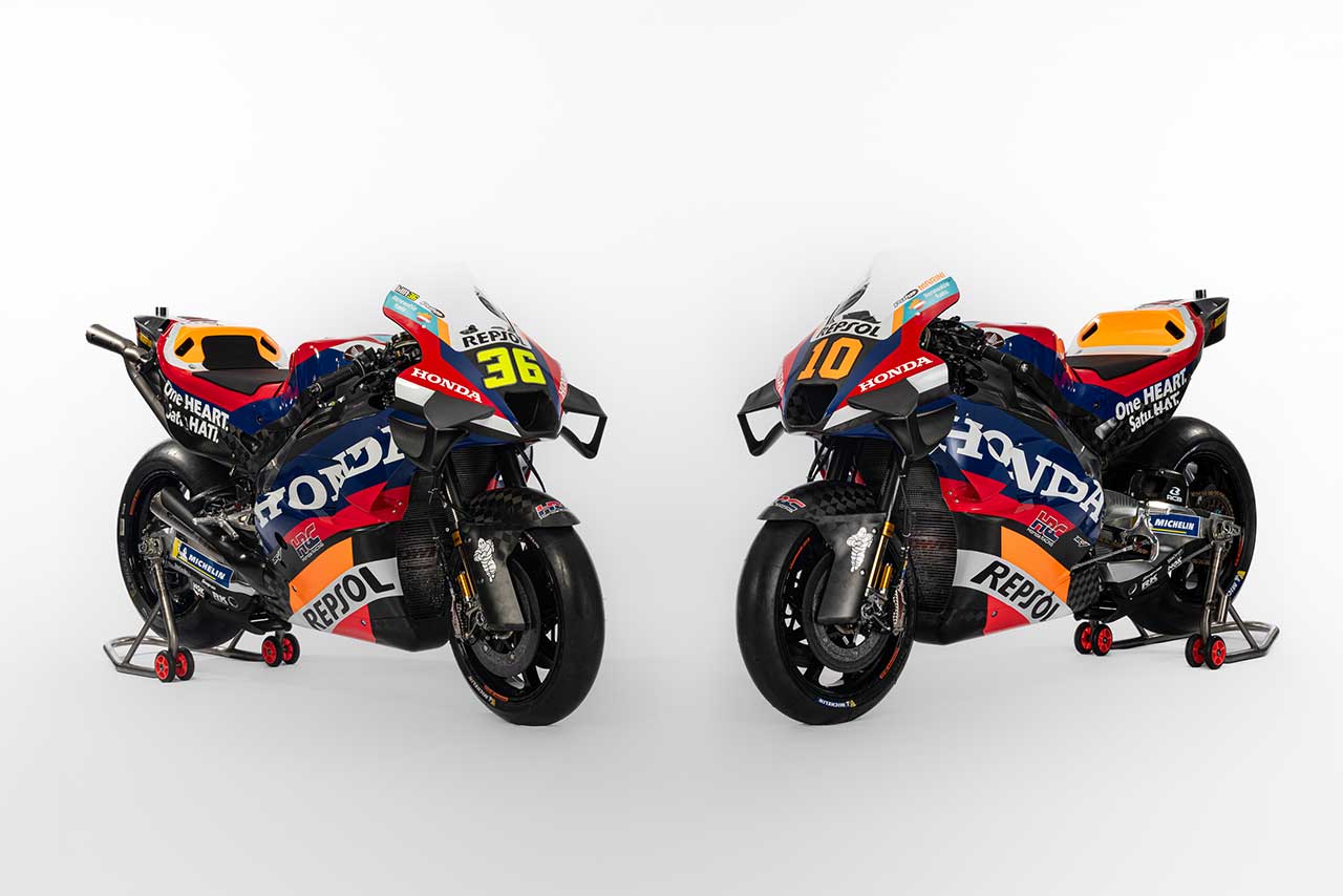 2024MotoGP：レプソル・ホンダ・チームのRC213V