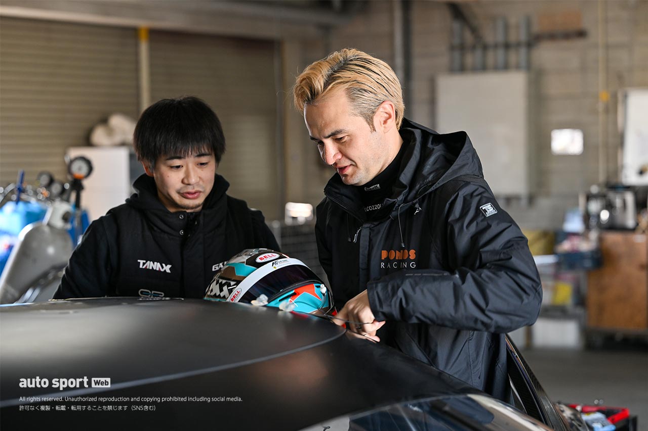 2024 岡山GT3特別スポーツ走行　PONOS RACINGのケイ・コッツォリーノ