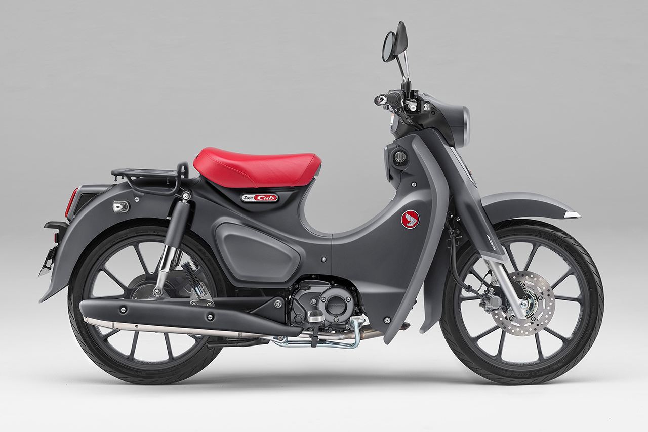 ホンダ・スーパーカブC125（マットアクシスグレーメタリック）