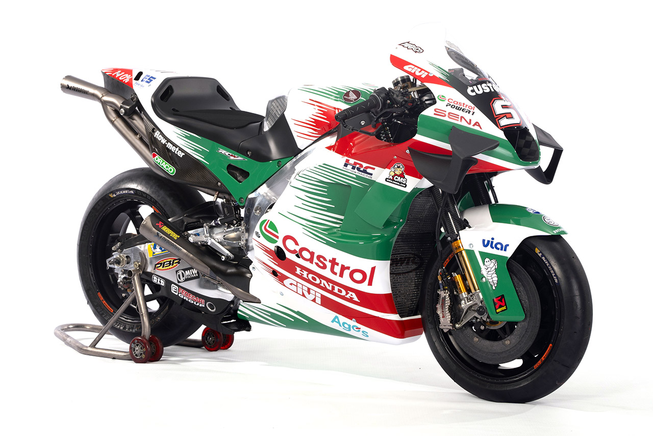 2024MotoGP：ヨハン・ザルコ（LCRホンダ・カストロール）が駆るホンダRC213V