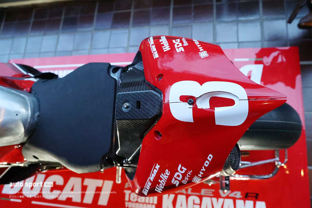 2024全日本ロード：DUCATI Team KAGAYAMAが使用するドゥカティ パニガーレV4 Rファクトリー