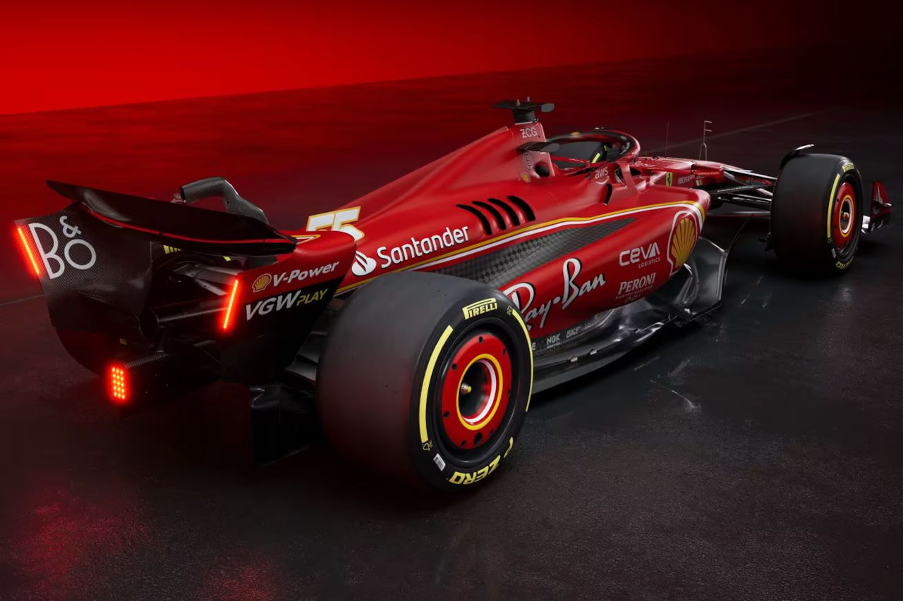 2024年2月13日に発表されたスクーデリア・フェラーリの新型F1マシン『SF-24』