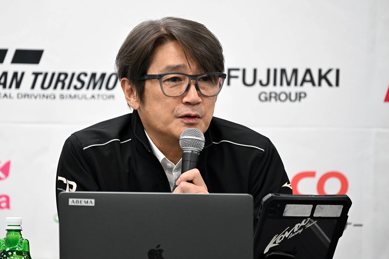 2024 SUPER FORMULA プレスカンファレンスに登壇した近藤真彦JRP会長