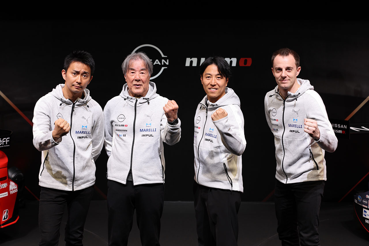 平峰一貴／星野一義総監督／星野一樹監督／ベルトラン・バゲット（TEAM IMPUL）