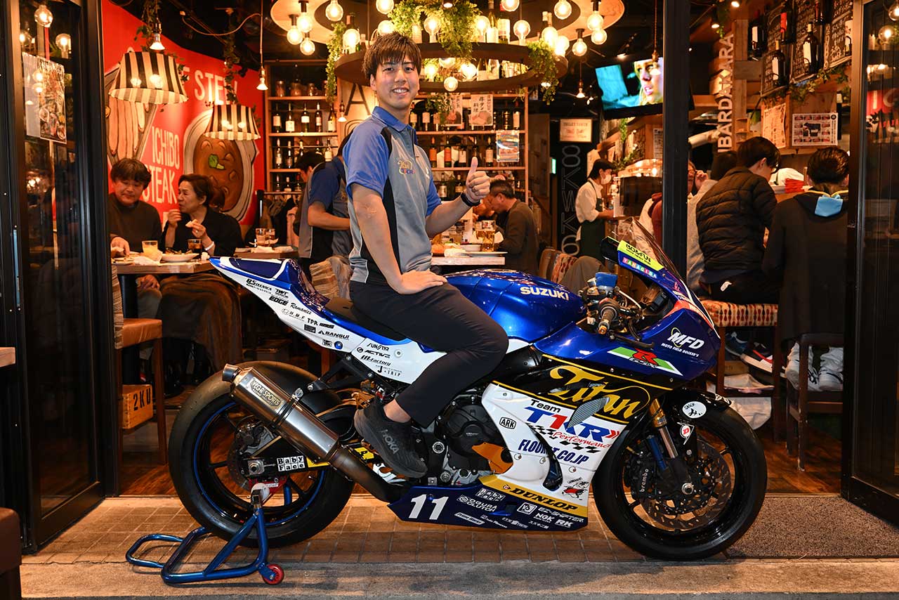 2024全日本ロード ST1000：村瀬健琉（Team TITAN-TKR SUZUKI）