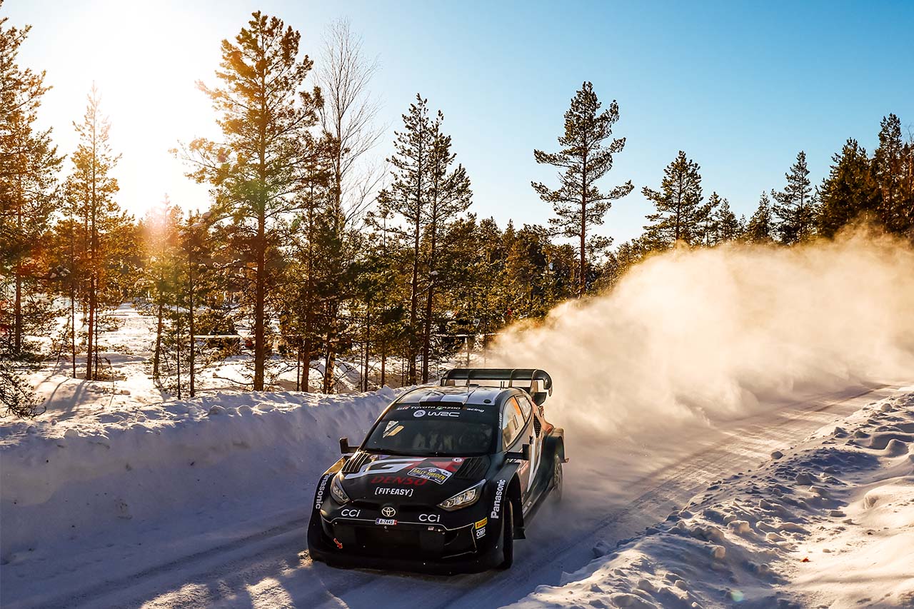 2024WRC第2戦スウェーデン　カッレ・ロバンペラ（トヨタGRヤリス・ラリー1）