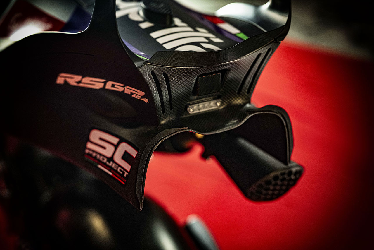 2024MotoGP：アプリリア・レーシングが使用するRS-GP