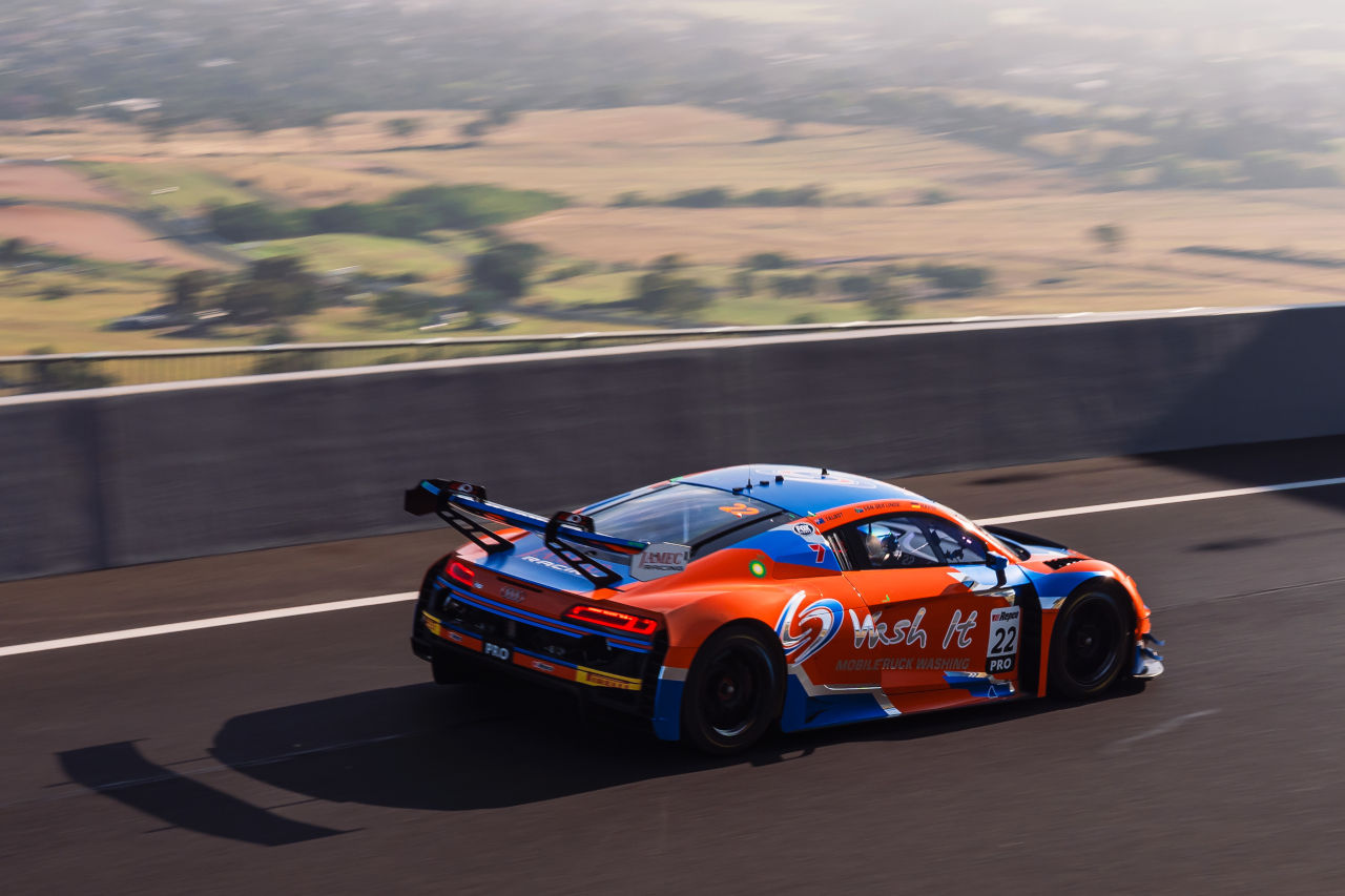 22号車アウディR8 LMS GT3エボII（ウォッシュ・イット・チームMPC）　2024年IGTC第1戦バサースト12時間