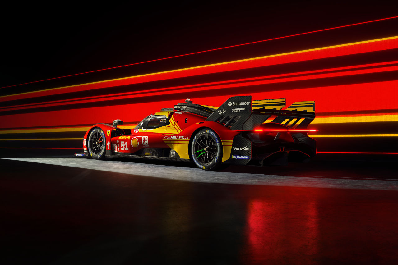 フェラーリAFコルセが2024年シーズンのWECで走らせる『フェラーリ499P』