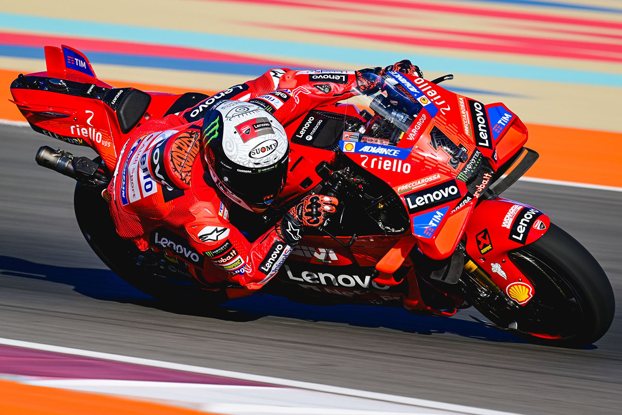 フランセスコ・バニャイア（ドゥカティ・レノボ・チーム）／2024MotoGPカタール公式テスト1日目