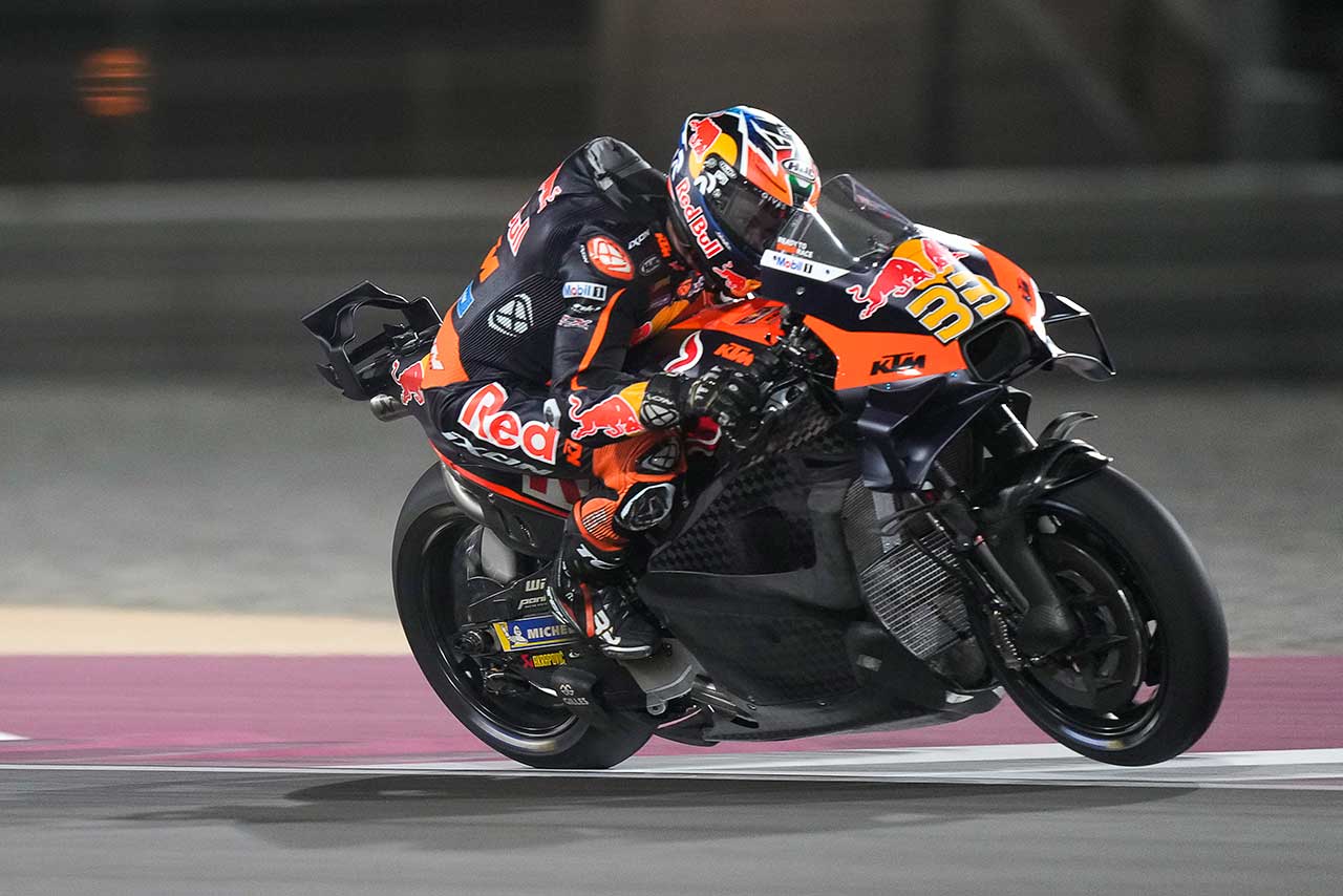 ブラッド・ビンダー（レッドブルKTMファクトリー・レーシング）／2024MotoGPカタール公式テスト1日目