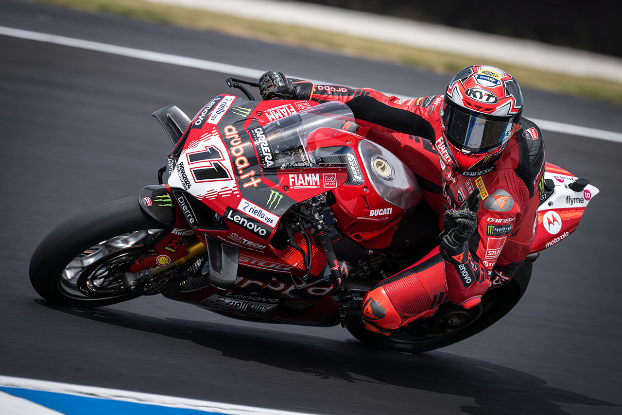 ニッコロ・ブレガ（Aruba.it Racing - Ducati）／2024SBKオーストラリア公式テスト