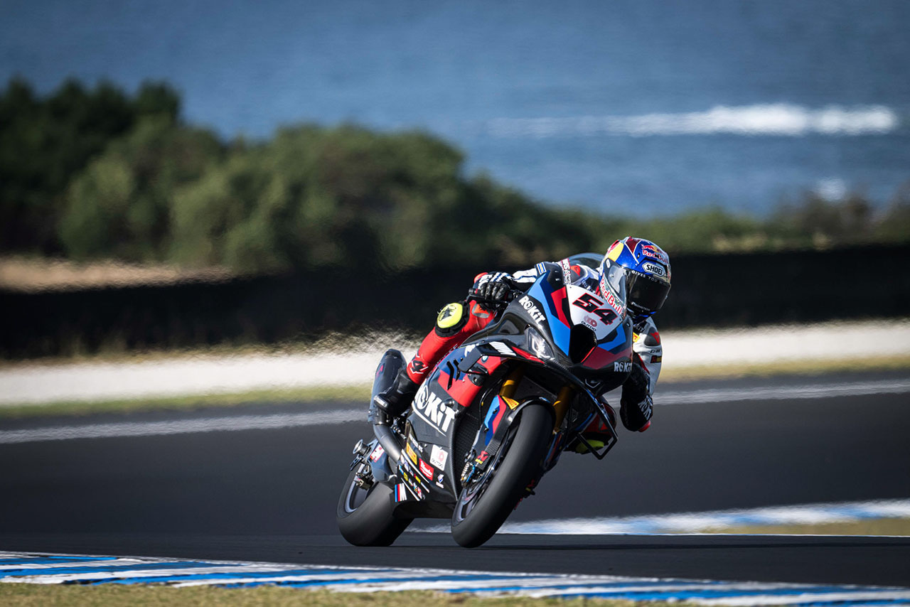 トプラク・ラズガットリオグル（ROKiT BMW Motorrad WorldSBK Team）／2024SBKオーストラリア公式テスト