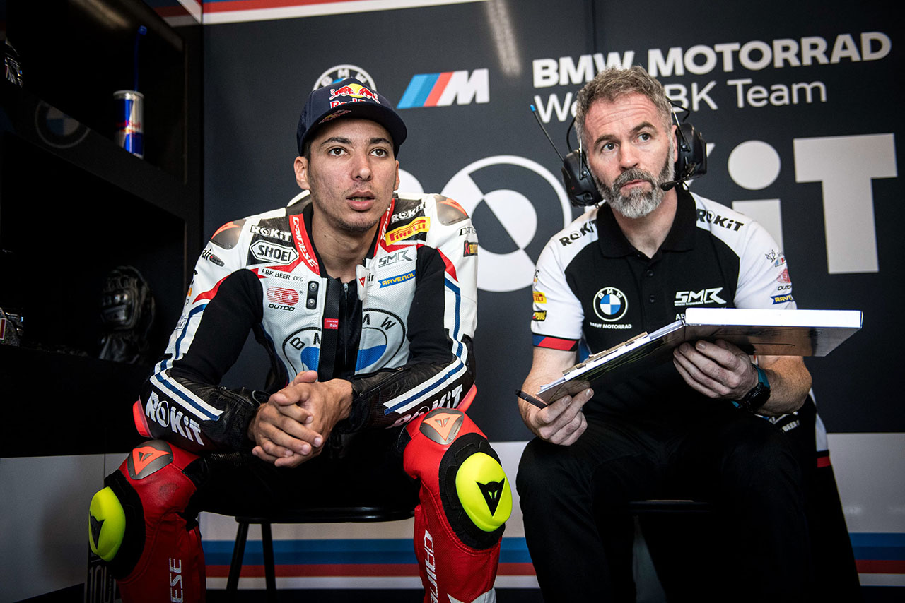 トプラク・ラズガットリオグル（ROKiT BMW Motorrad WorldSBK Team）／2024SBKオーストラリア公式テスト