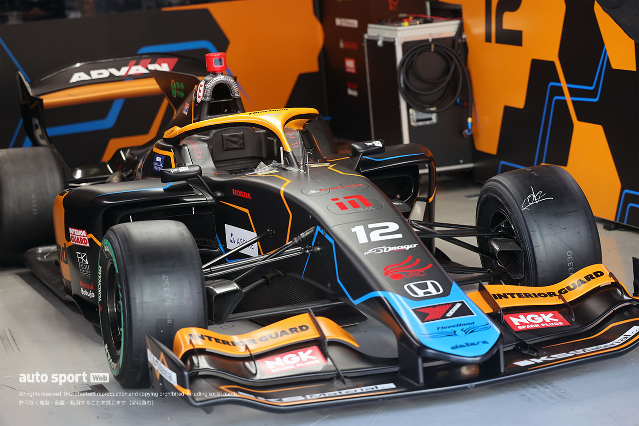 2024スーパーフォーミュラ鈴鹿合同テスト　三宅淳詞（ThreeBond Racing）