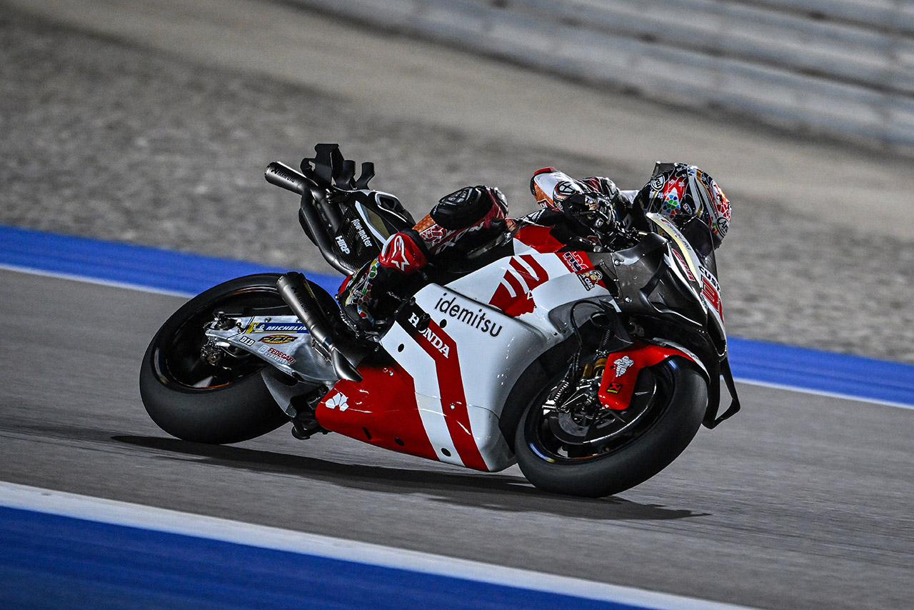 中上貴晶（イデミツ・ホンダLCR）／2024MotoGPカタール公式テスト