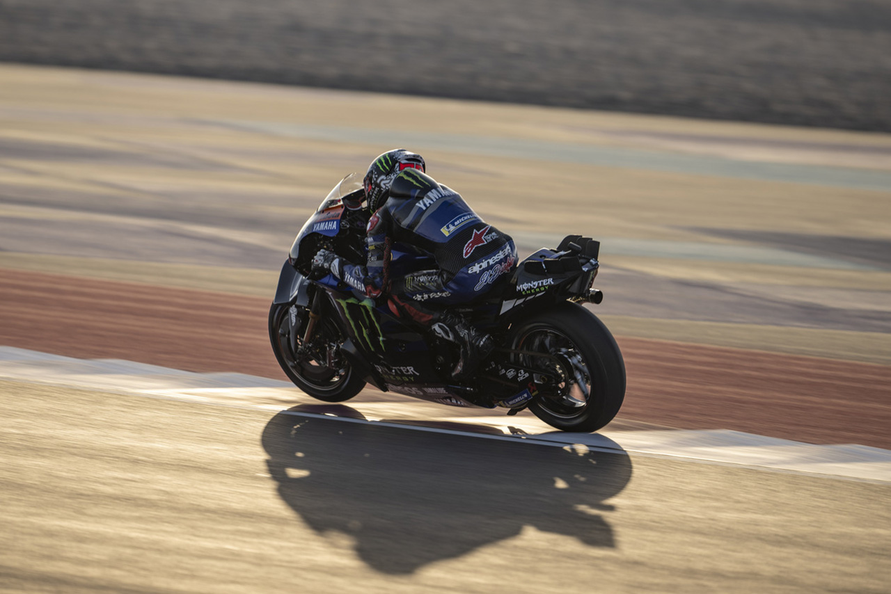 ファビオ・クアルタラロ（モンスターエナジー・ヤマハMotoGP）／2024MotoGPカタール公式テスト2日目