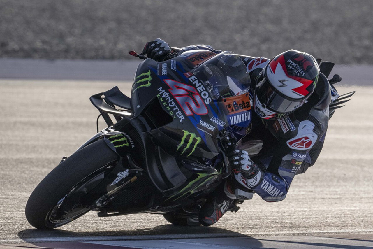 アレックス・リンス（モンスターエナジー・ヤマハMotoGP）／2024MotoGPカタール公式テスト2日目