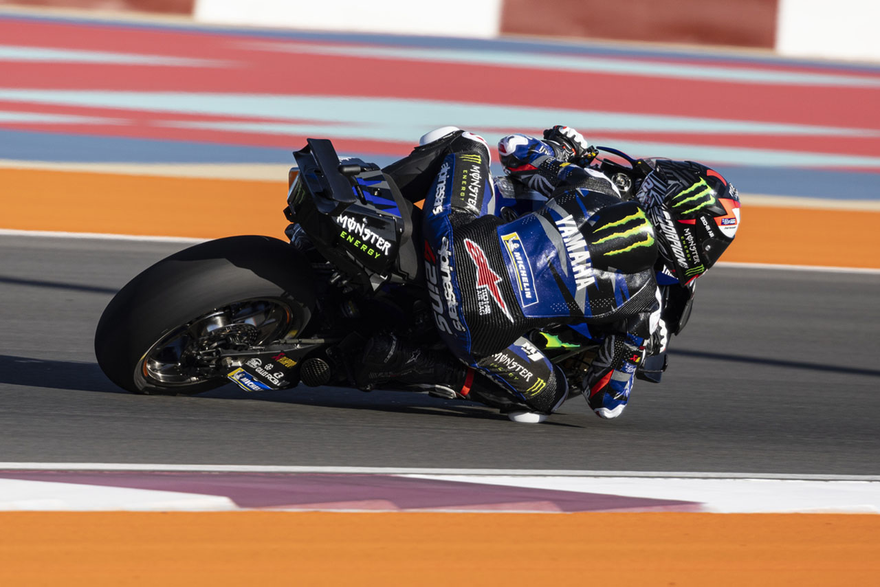 アレックス・リンス（モンスターエナジー・ヤマハMotoGP）／2024MotoGPカタール公式テスト1日目