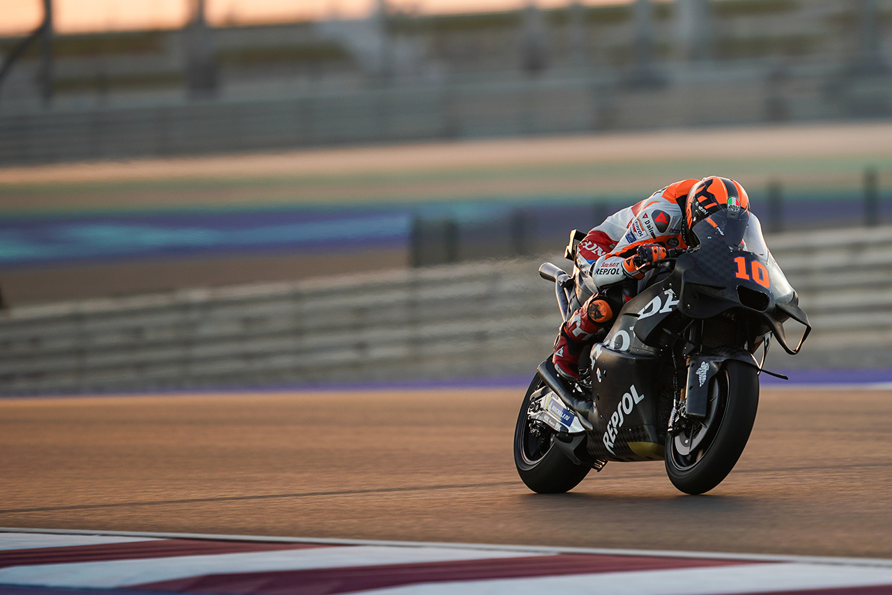ルカ・マリーニ（レプソル・ホンダ・チーム）／2024MotoGPカタール公式テスト