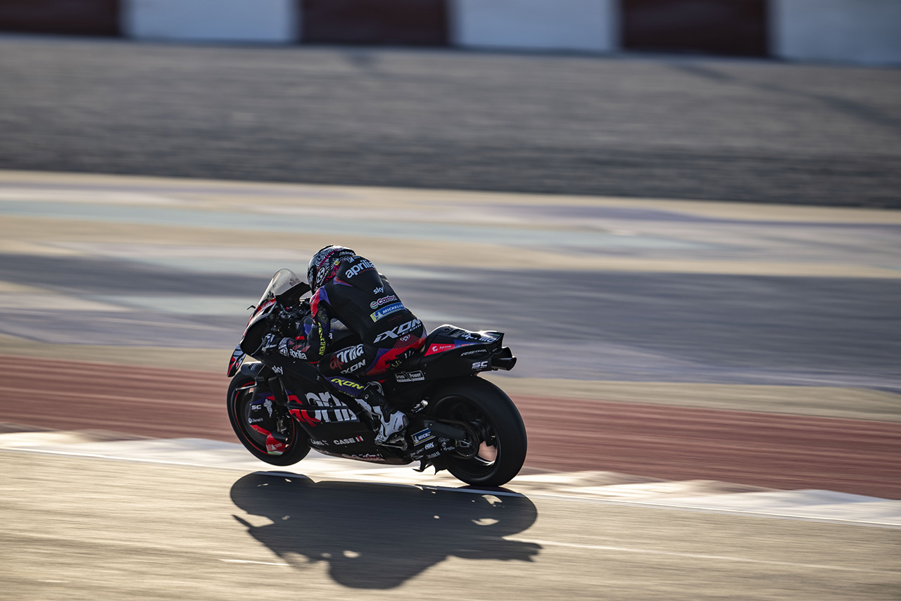 アレイシ・エスパルガロ（アプリリア・レーシング）／2024MotoGPカタール公式テスト