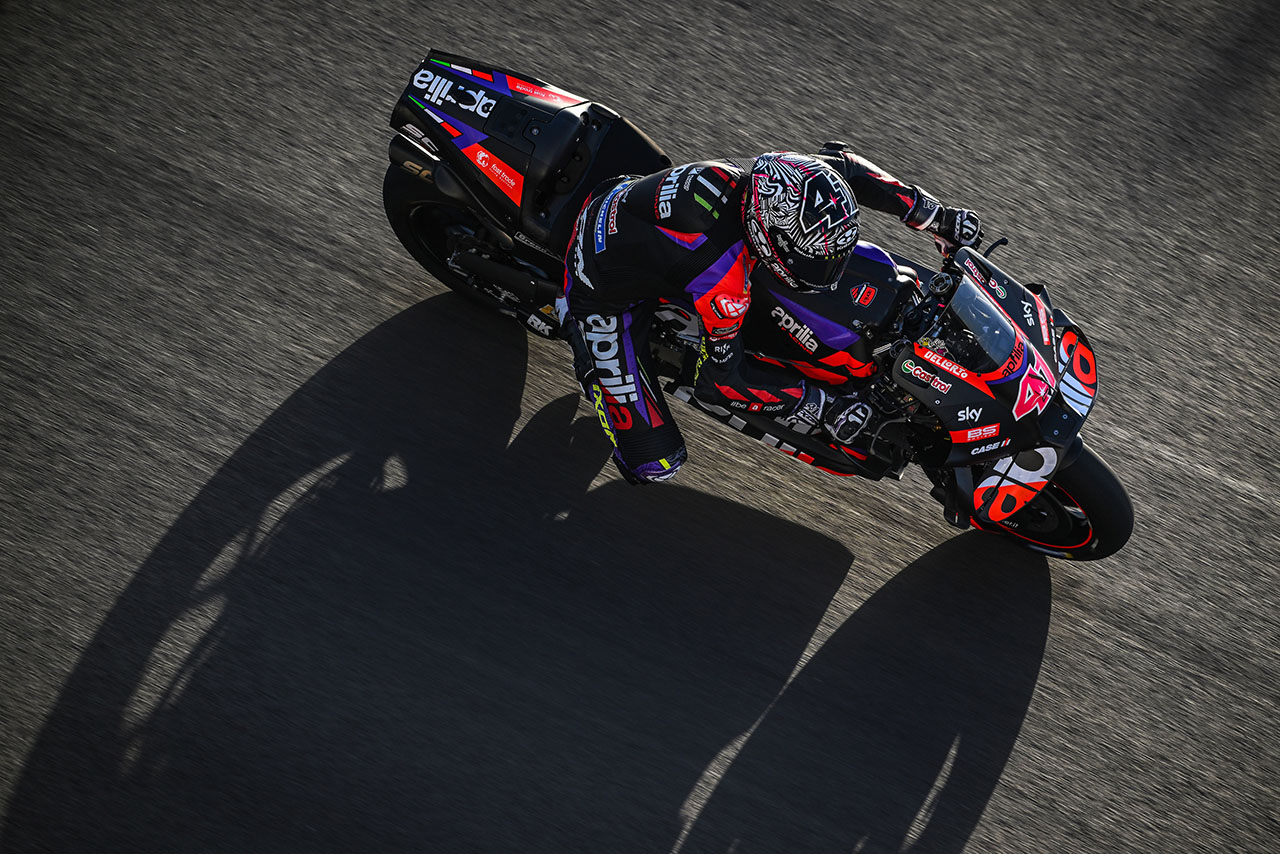 アレイシ・エスパルガロ（アプリリア・レーシング）／2024MotoGPカタール公式テスト
