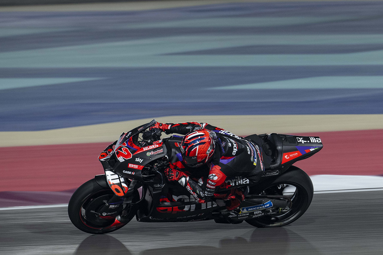 マーベリック・ビニャーレス（アプリリア・レーシング）／2024MotoGPカタール公式テスト
