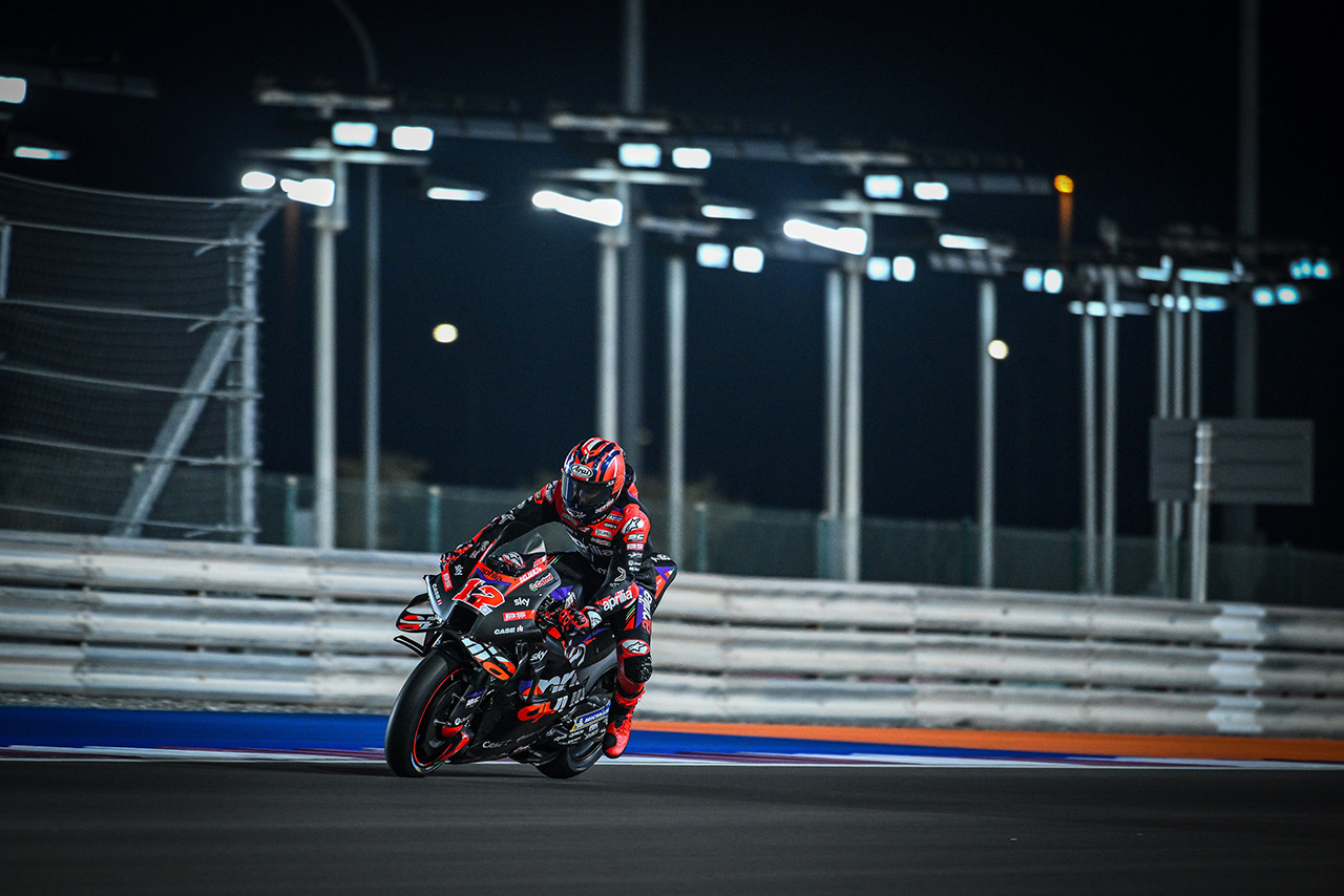 マーベリック・ビニャーレス（アプリリア・レーシング）／2024MotoGPカタール公式テスト