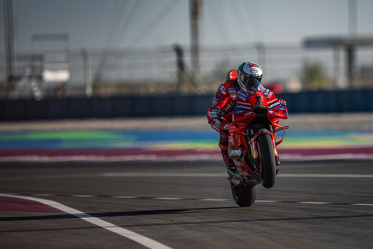 フランセスコ・バニャイア（ドゥカティ・レノボ・チーム）／2024MotoGPカタール公式テスト