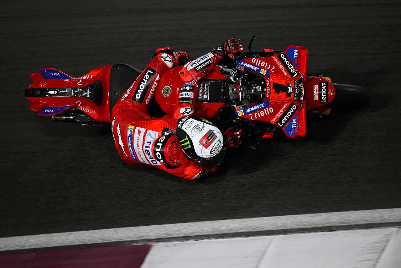 フランセスコ・バニャイア（ドゥカティ・レノボ・チーム）／2024MotoGPカタール公式テスト2日目