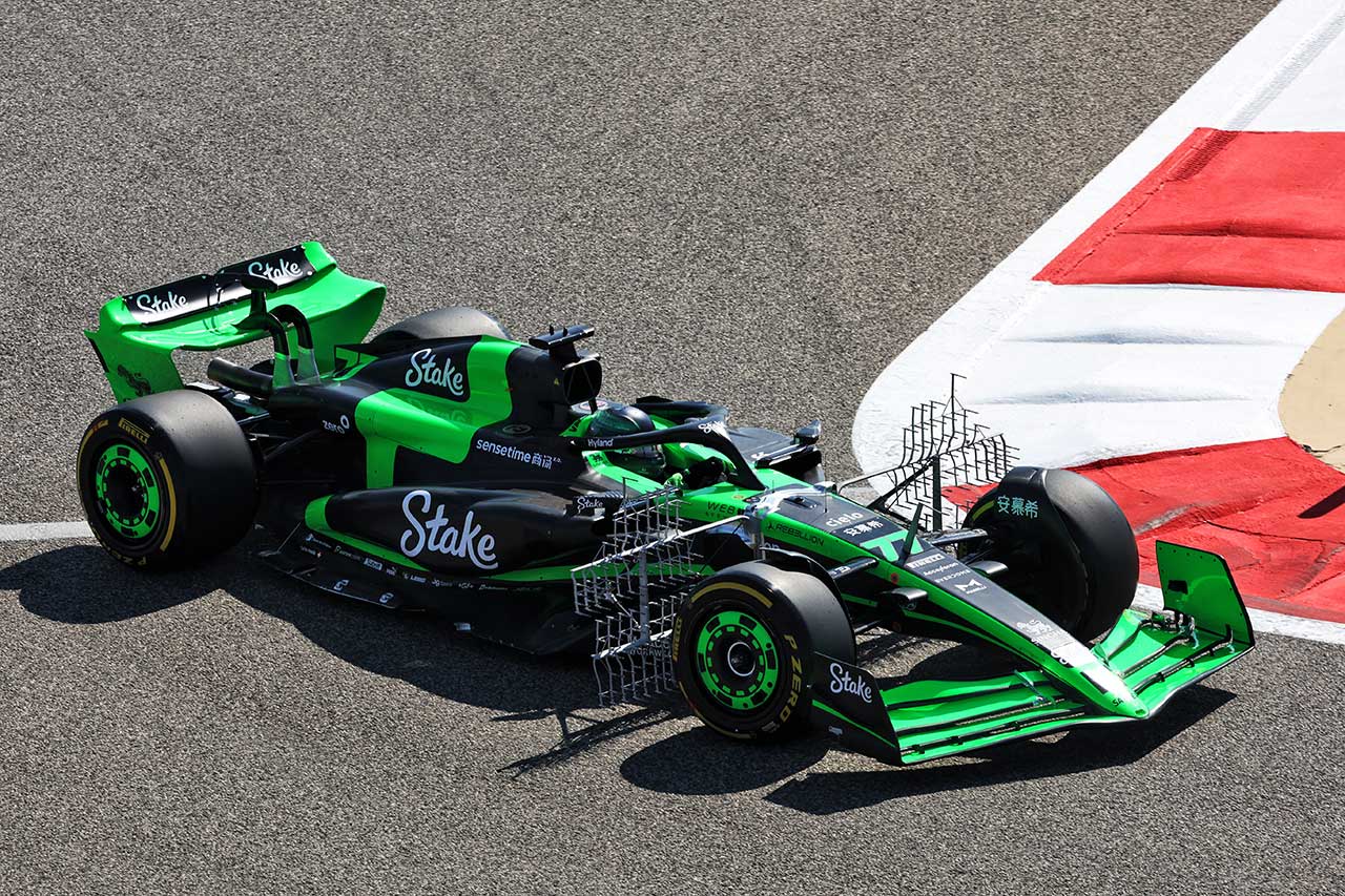 2024年F1バーレーンテスト1日目　バルテリ・ボッタス（ステーク）
