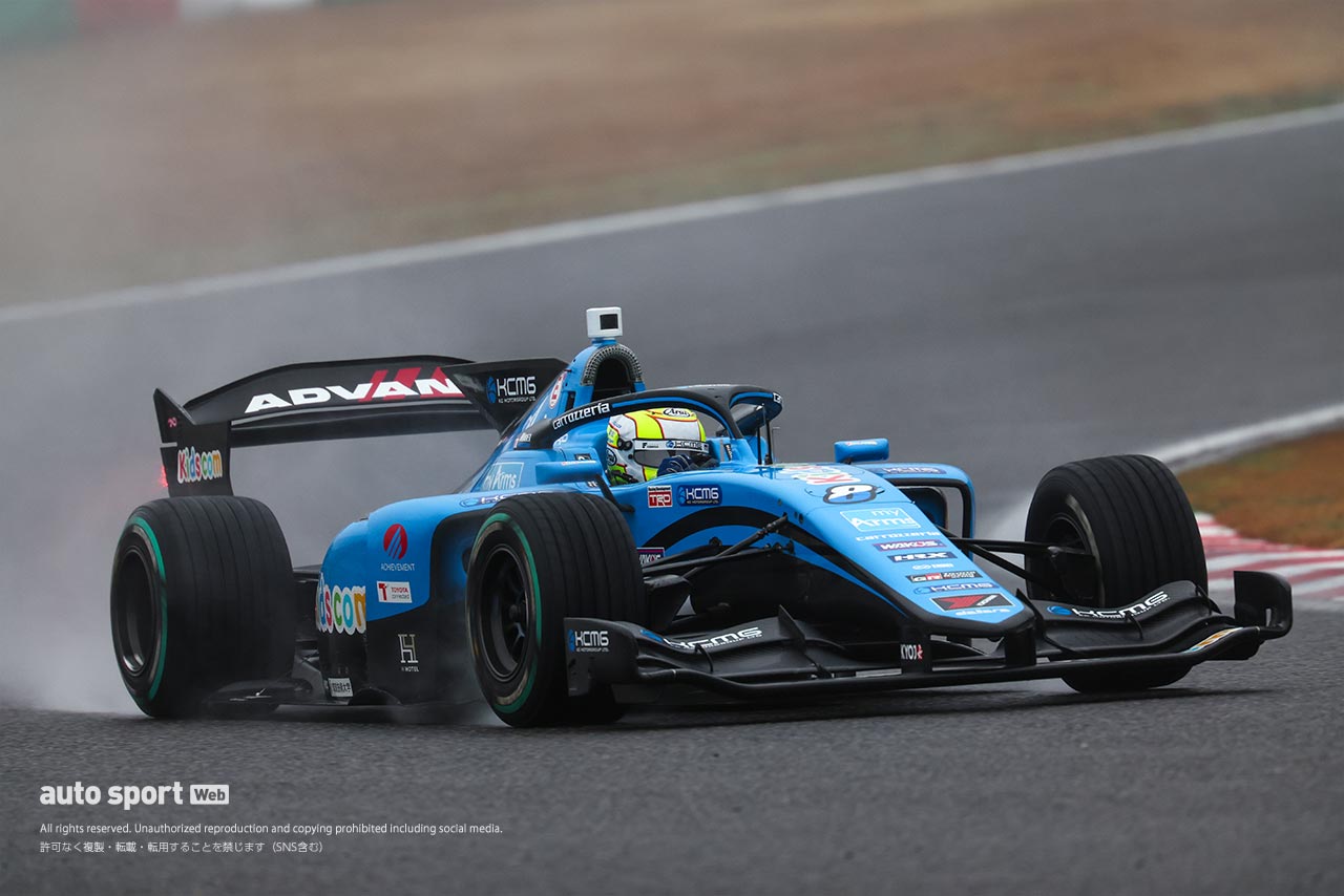 2024スーパーフォーミュラ鈴鹿合同テスト　福住仁嶺（Kids com Team KCMG）
