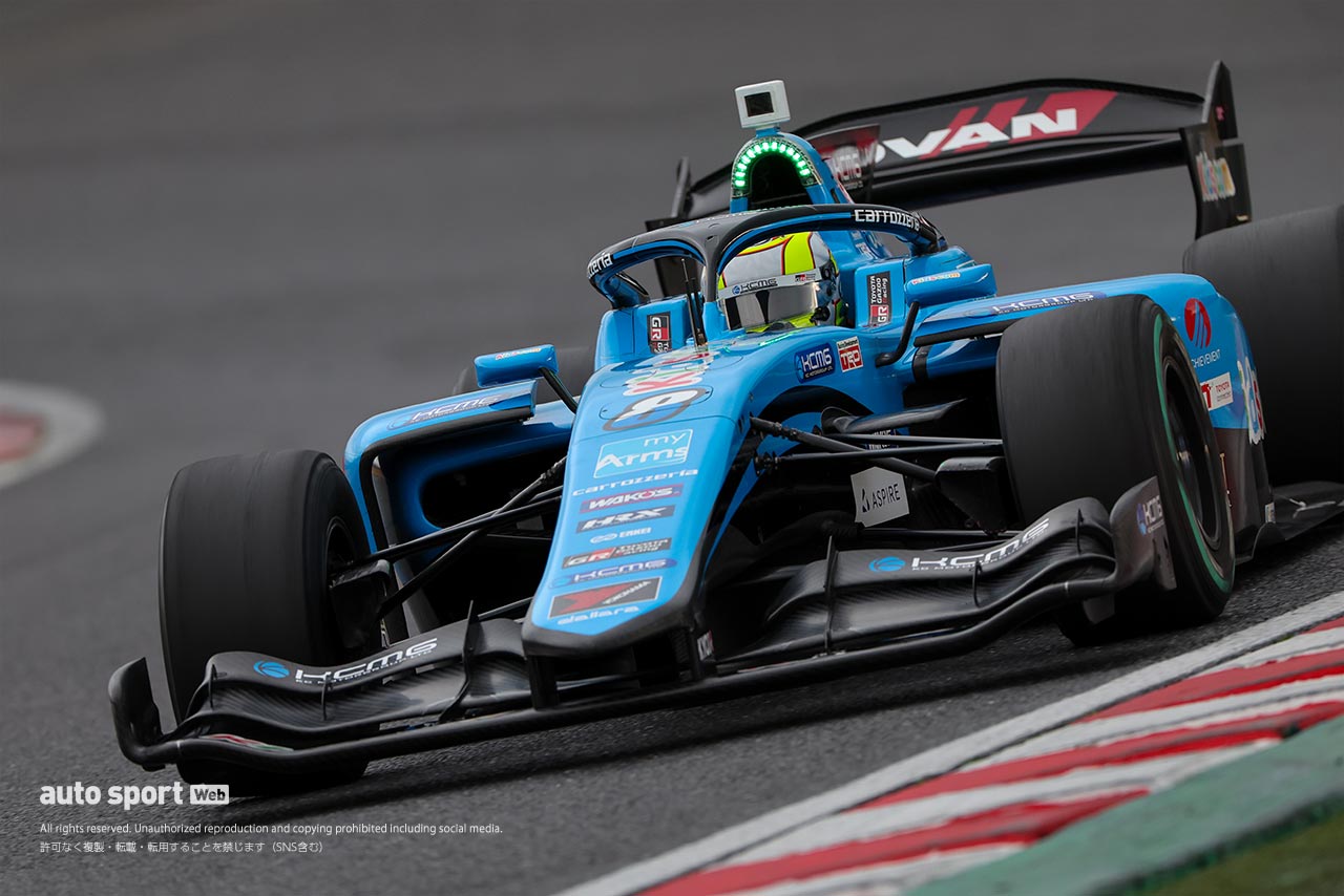 2024スーパーフォーミュラ鈴鹿合同テスト　福住仁嶺（Kids com Team KCMG）