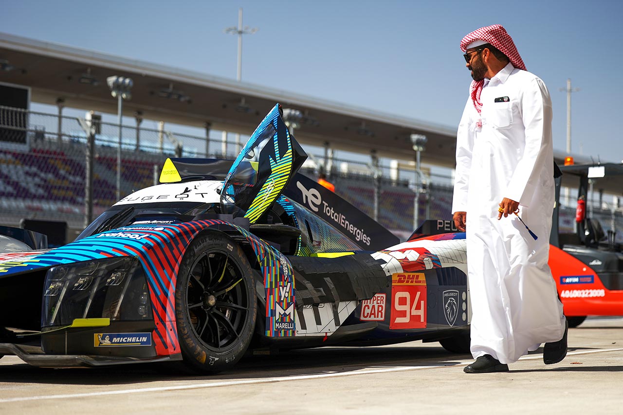 プジョー・トタルエナジーズの94号車プジョー9X8　2024年WECプロローグ
