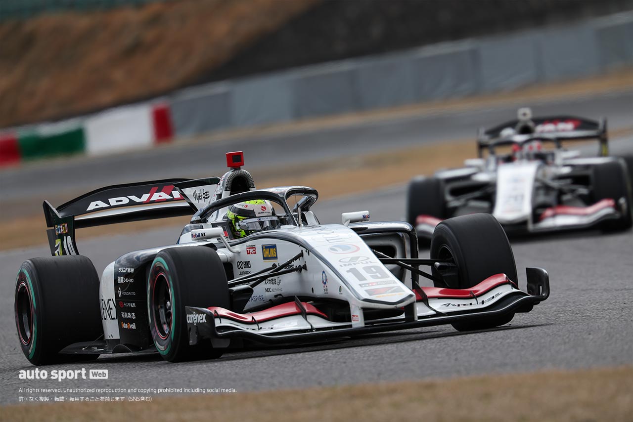 2024スーパーフォーミュラ鈴鹿合同テスト　テオ・プルシェール（ITOCHU ENEX TEAM IMPUL）