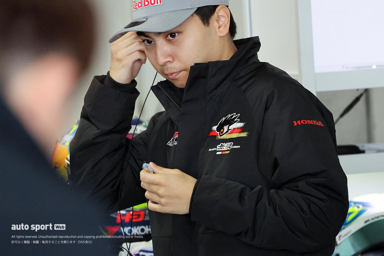 2024スーパーフォーミュラ鈴鹿合同テスト　岩佐歩夢（TEAM MUGEN）