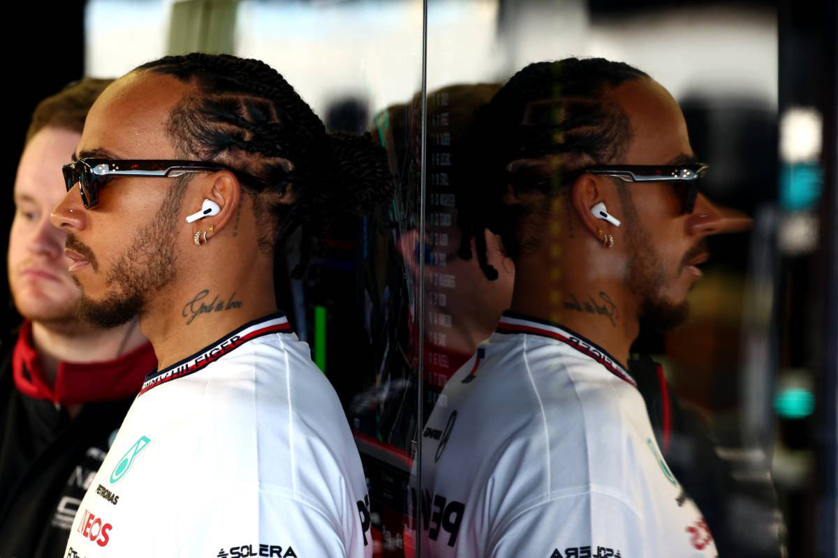 2024年F1バーレーンテスト　ルイス・ハミルトン（メルセデス）