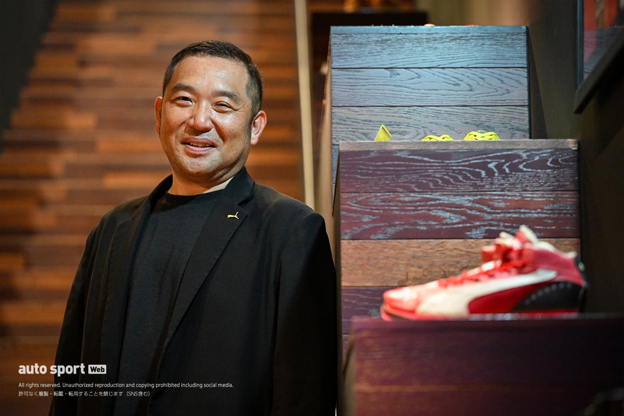 プーマ ジャパン株式会社でモータースポーツ全般の業務に携わる本田佳宏氏