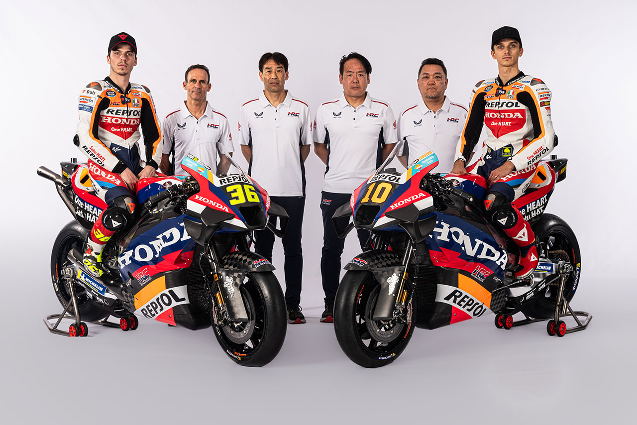 2024年MotoGPに参戦するレプソル・ホンダ・チームの体制