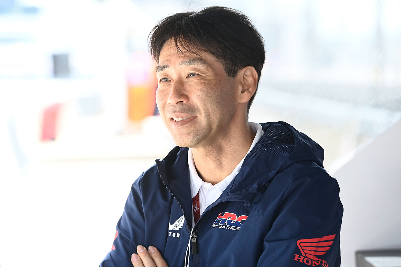 HRCの桒田哲宏二輪レース部レース運営室室長