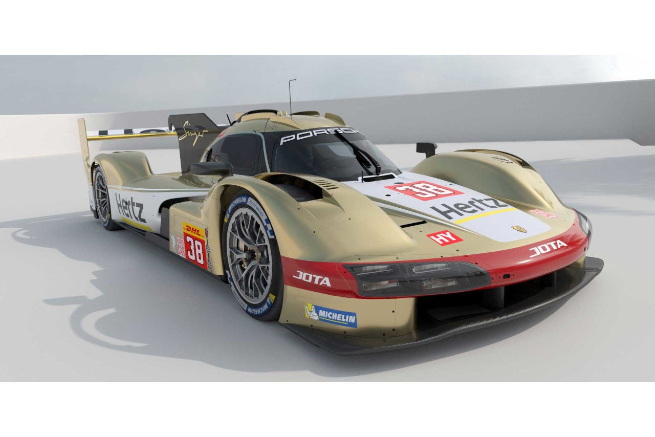 元F1王者のジェンソン・バトンもステアリングを握るハーツ・チーム・JOTAの38号車ポルシェ963